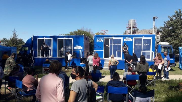 Camiones sanitarios del Movimiento Evita en San Lorenzo: enterate cuándo estarán en tu barrio