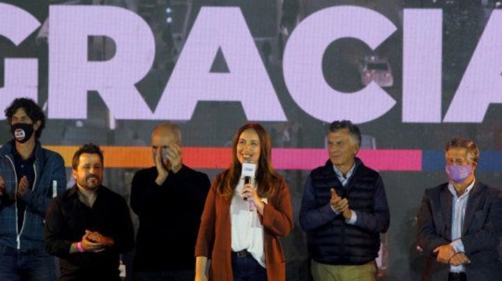 Juntos por el Cambio: María Eugenia Vidal agradece