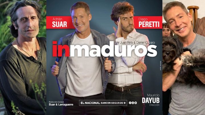 Adrián Suar y Diego Peretti son dos ‘Inmaduros’