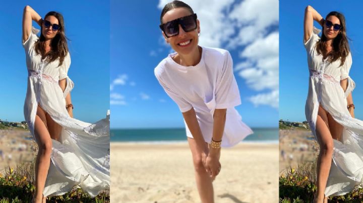 Pampita compartió hermosas postales de sus vacaciones en el caribe