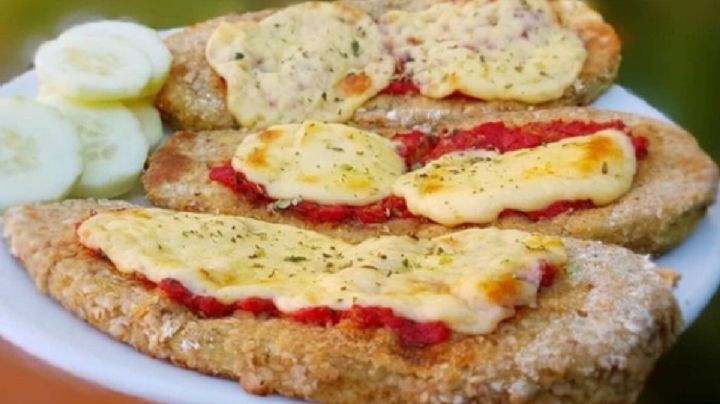 Receta: milanesa de berenjena rellena, vas a querer más de una