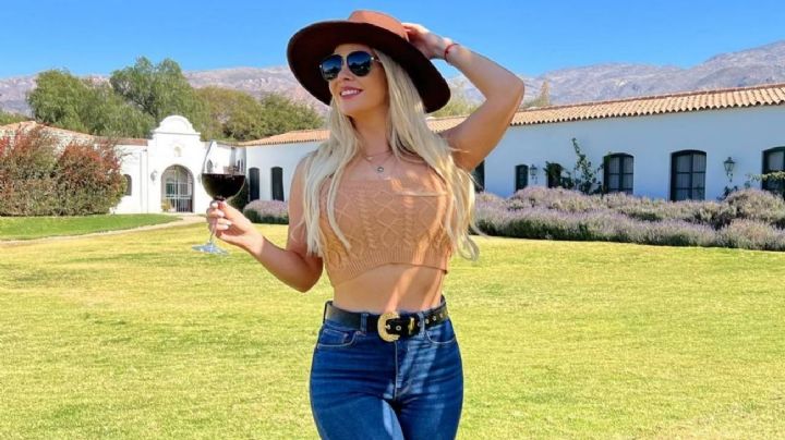 Alejandra Maglietti compartió sus postales de un finde largo por las rutas del vino