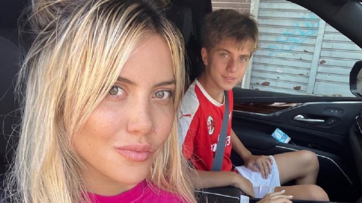 Valentino dejó en claro su postura ante los rumores de romance entre Wanda Nara y L Gante