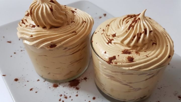 Con esta receta podrás preparar un irresistible postre cremoso de café en 3 simples pasos