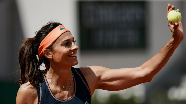 Gabriela Sabatini vuelve a jugar al tenis en Buenos Aires