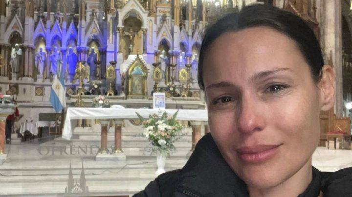 Pampita emocionada compartió su llegada a la basílica de Luján