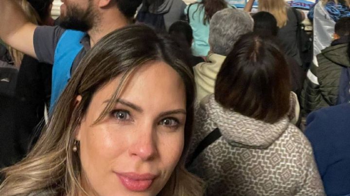 Barby Franco lloró al estar frente a la Virgen de Luján: "Llegamos, gracias"