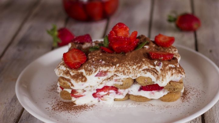 Tiramisú de Frutilla una receta imperdible