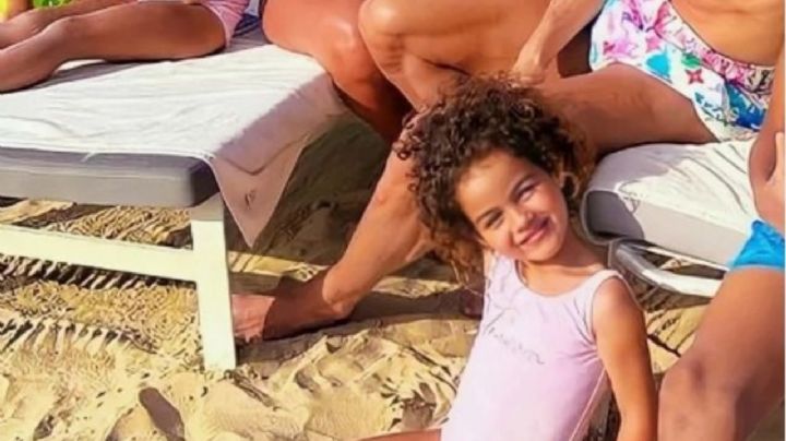 Ella es Alana, la hija de cinco años de Cristiano Ronaldo y Georgina Rodríguez