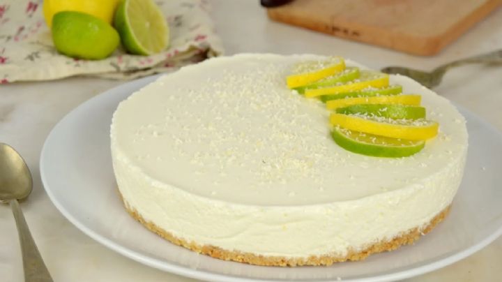 Tarta de Limón, una receta fácil, sin horno y con un resultado delicioso