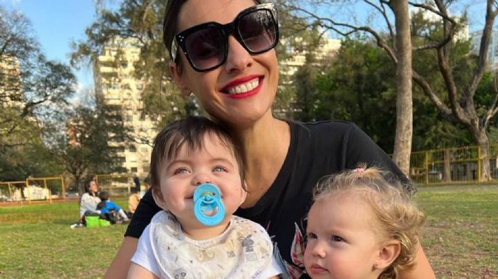 Ana, la hija de Pampita enterneció a todos con un dulce beso