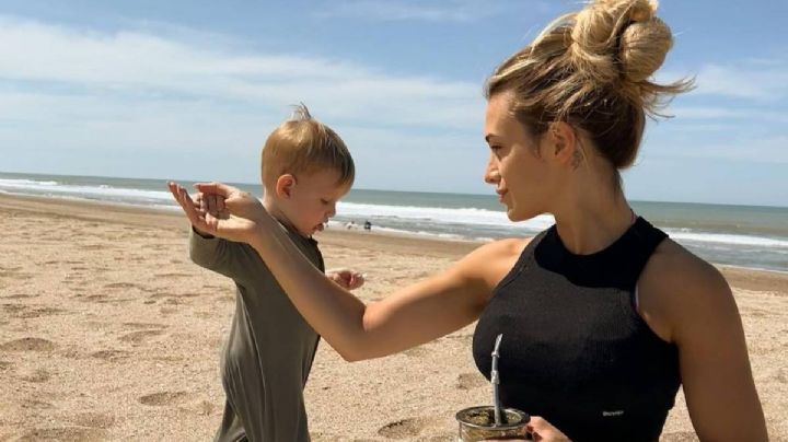 Así está Bautista, el hijo más pequeño de Rodrigo de Paul y Cami Homs