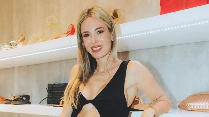 Jesica Cirio enamoró con su "total black" en los Coscu Army Awards 2022