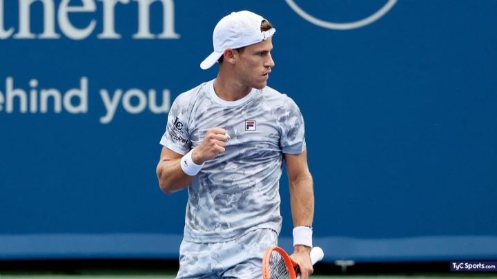 Diego Schwartzman jugó con categoría en el ATP de Buenos Aires