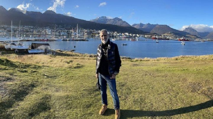 Jorge Rial vivió un día especial en Ushuaia