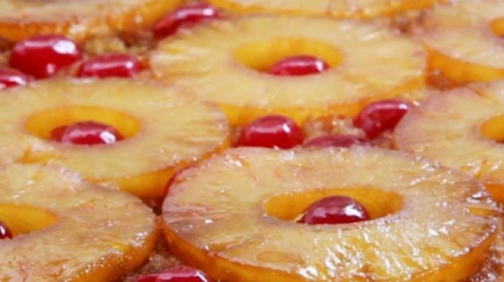 Endúlzate con esta deliciosa tarta de ananá SIN HARINA y SIN AZÚCAR