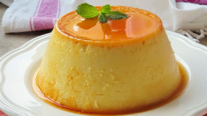 Receta dulce: Flan casero delicioso y sin azúcar