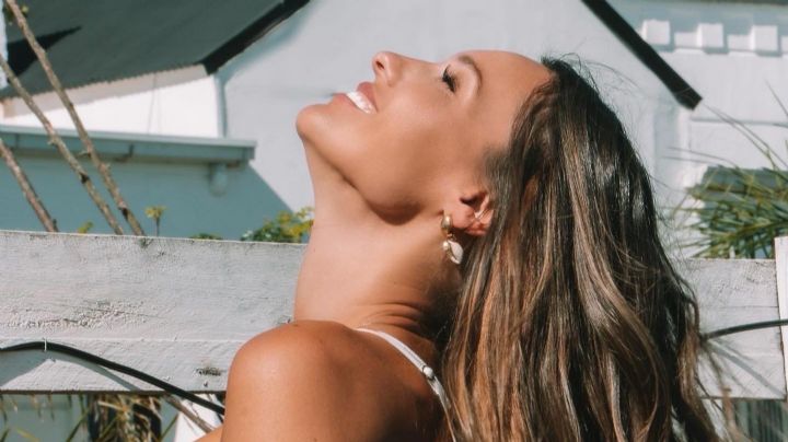 Pampita se ganó todos los suspiros con un look “total white”