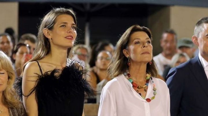 Carlota Casiraghi y el resto de los Grimaldi viajaron a Roma y enamoraron con sus looks