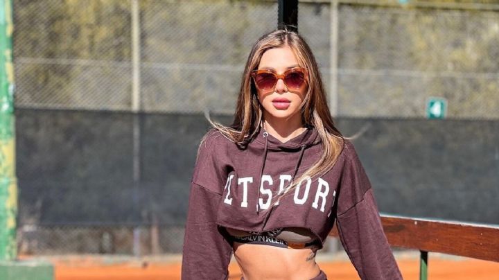 Romina Malaspina y un look tenis que te volverá fanático del deporte 