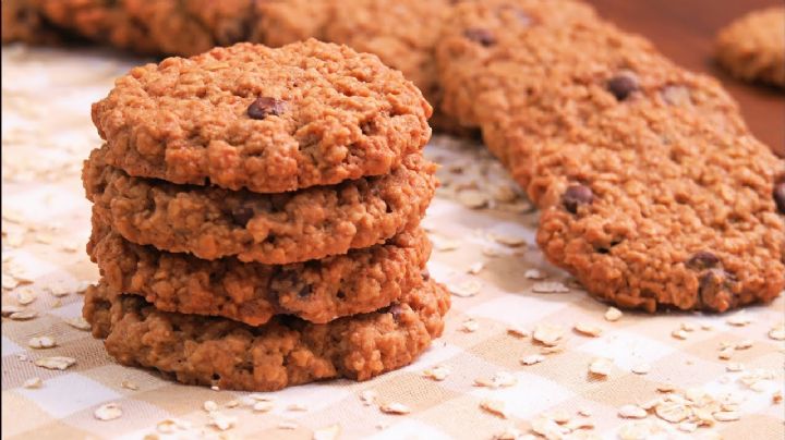 Receta: Cookies de avena con chips de chocolate, un snack delicioso para toda la familia