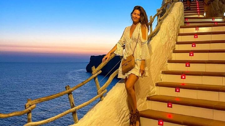 Sofía Jiménez se enamoró de sus vacaciones