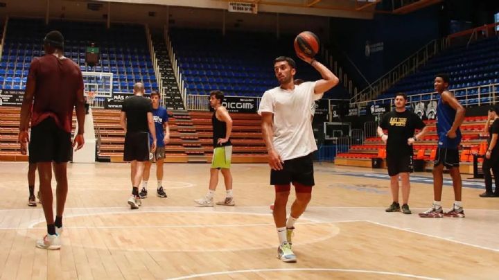 Facundo Campazzo volvió a entrenarse en un equipo de la NBA