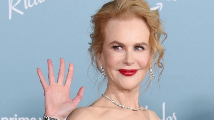 Nicole Kidman brilló en el desfile de Balenciaga