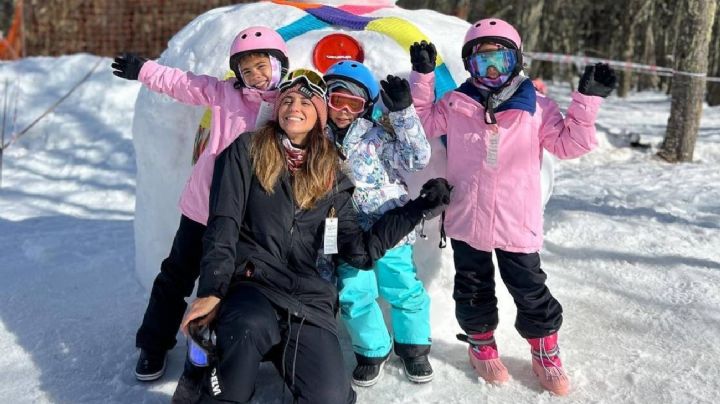 Postales del primer día de vacaciones de Cinthia Fernández 