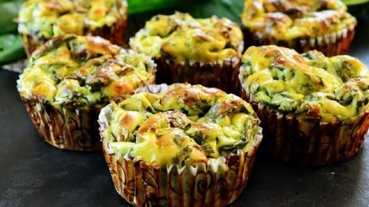 Muffins de espinacas: una receta para darle un toque original a tus verduras