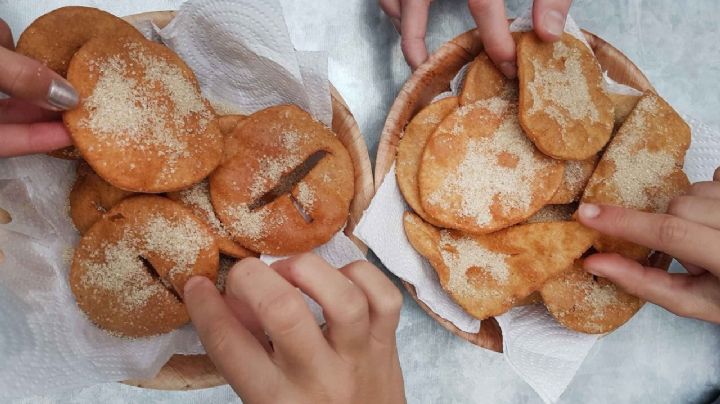 Receta de tortas fritas sin TACC y sin grasa