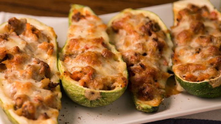 Zucchini relleno, una receta fácil y deliciosa que vas a querer probar