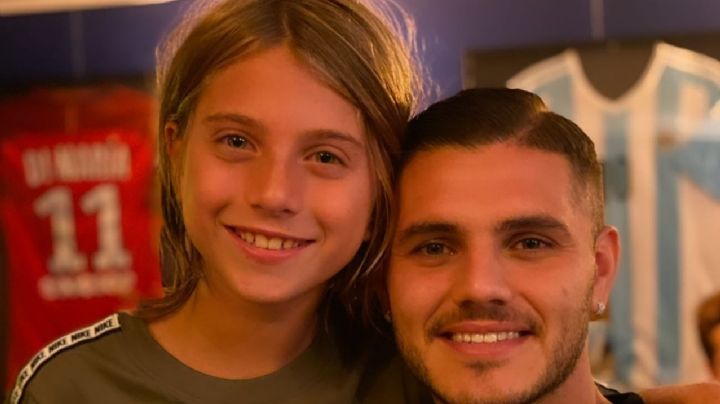 Mauro Icardi y el tierno mensaje para Valentino López el hijo de Wanda Nara