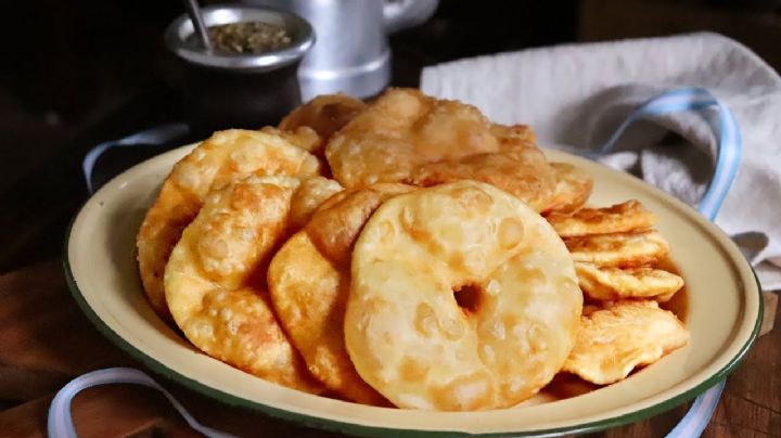 Receta de torta frita sin grasa, sin manteca y en 20 minutos