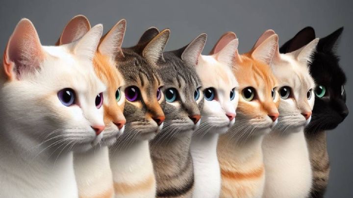 Los gatos y su magia: El significado espiritual de cada color