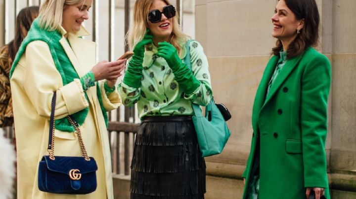 7 colores para combinar el verde y estar a la moda