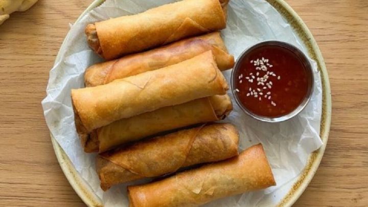 Rollitos primavera a la humita, la receta perfecta para almorzar