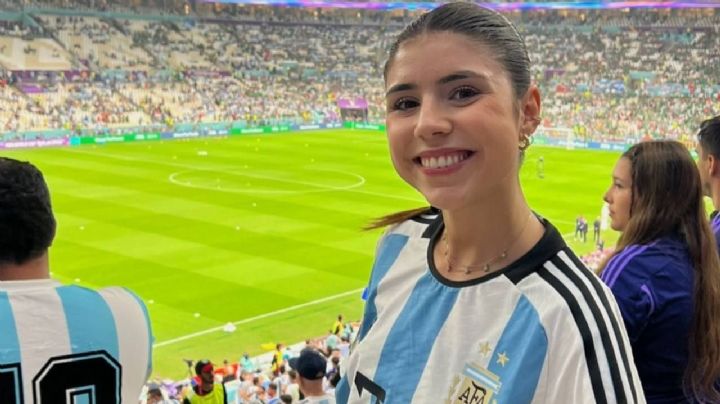 Camila Mayan recordó su mejor momento junto a Alexis Mc Allister en el mundial