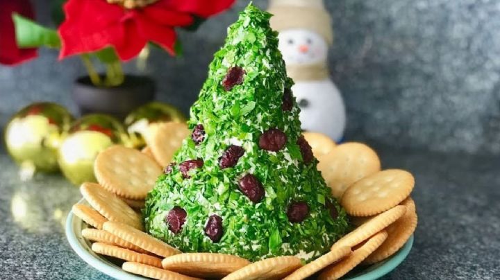 Árbol de navidad para untar: la receta para armar una entrada sabrosa y vistosa