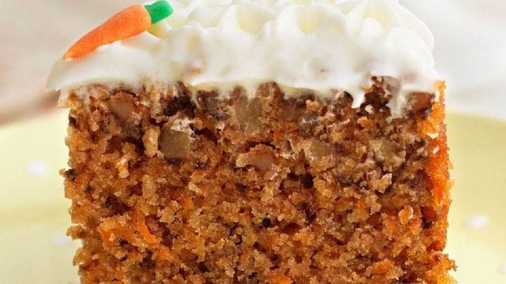 Prepara una deliciosa carrot cake con esta sencilla receta