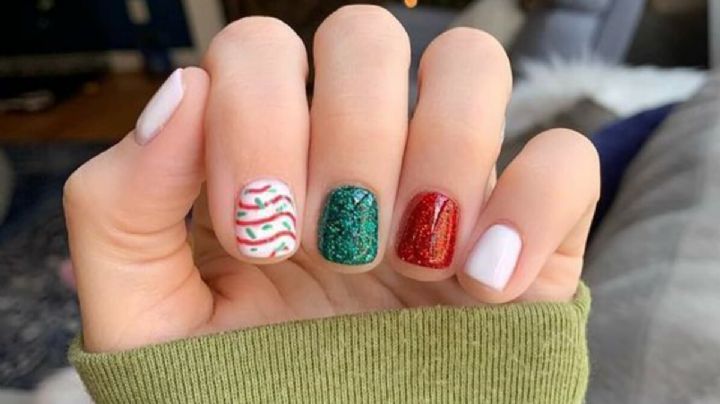 Nail Art: 4 diseños de manicura francesa con detalles navideños que puedes usar en toda ocasión