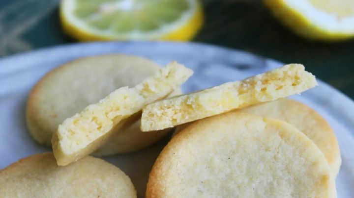 Galletas de limón: una receta fácil y sin horno, ideal para disfrutar en la tarde