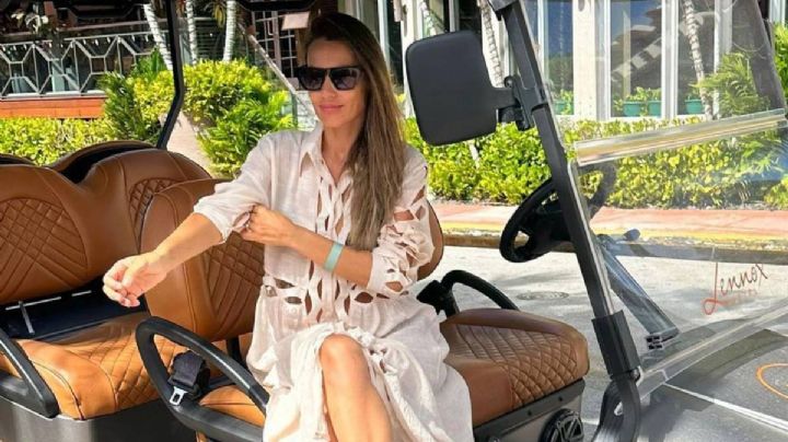 Pampita se roba todas las miradas con un sofisticado vestido