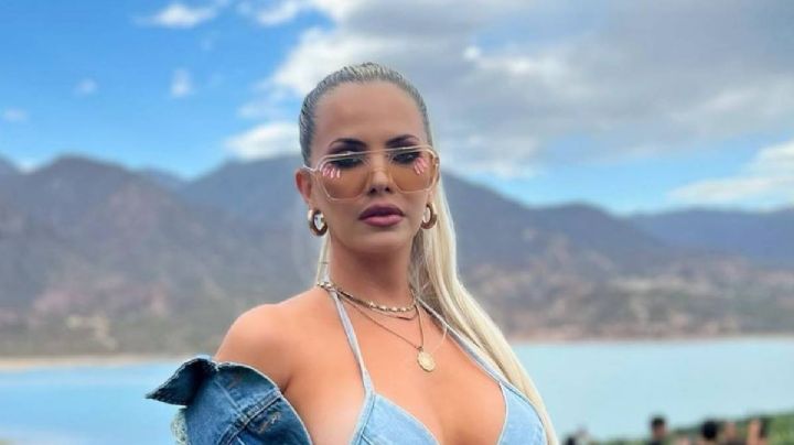 Alejandra Maglietti enamoró a todos con un Total denim look solo para mujeres decididas