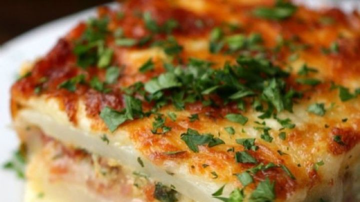 Lasagna de Papas, una receta súper económica para compartir en familia