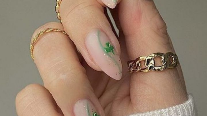 St Patricks nails, diseños de uñas inspirados en atraer la buena suerte