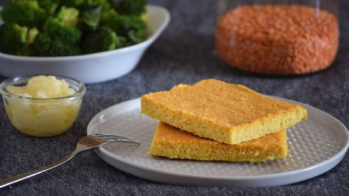 Pan de lenteja, una receta súper proteica y sin harina