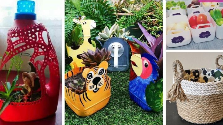 2 ideas creativas transformarán bidones de agua en nuevos elementos de decoración