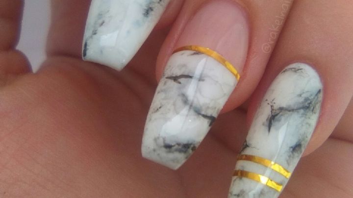 Marbled Nails: 4 nuevos diseños de las uñas más sofisticadas del otoño