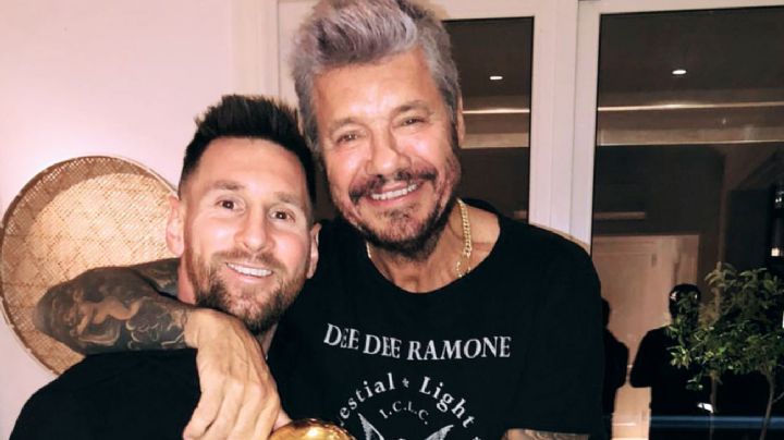 Lionel Messi y Marcelo Tinelli celebraron su amistad lejos de las cámaras de TV